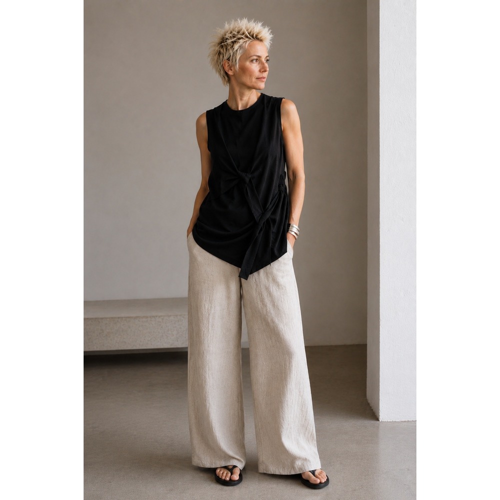 Helmut Lang Twist Drape Tank Womens Size M